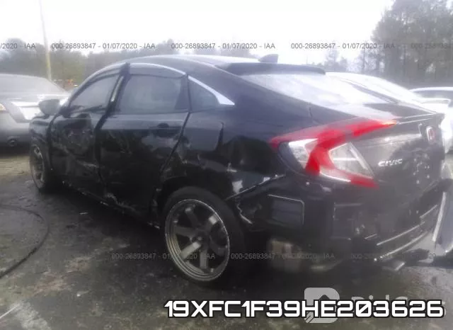 19XFC1F39HE203626 фото 4