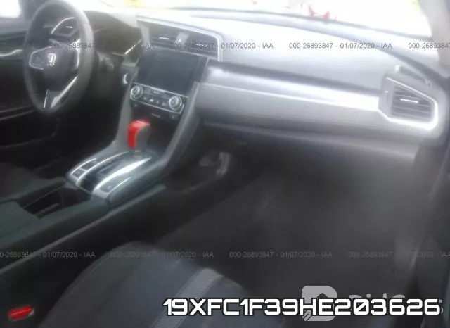19XFC1F39HE203626 фото 6