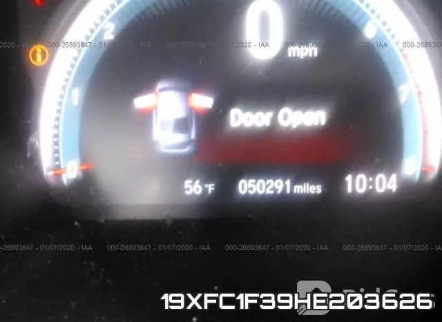 19XFC1F39HE203626 фото 8