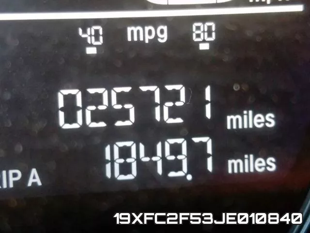 19XFC2F53JE010840 фото 9