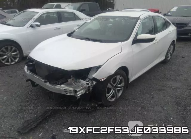 19XFC2F53JE033986 фото 3