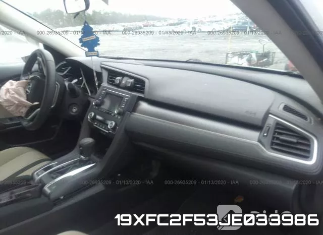 19XFC2F53JE033986 фото 6