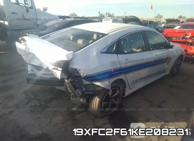 19XFC2F61KE208231 фото 5
