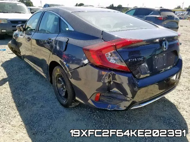 19XFC2F64KE202391 фото 4