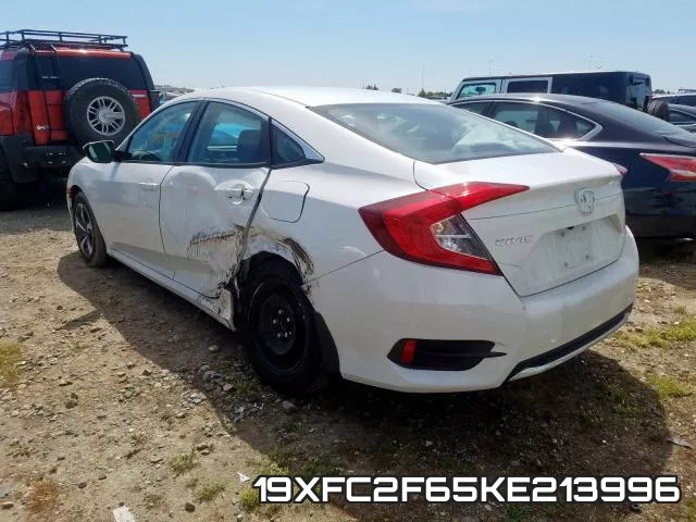 19XFC2F65KE213996 фото 4