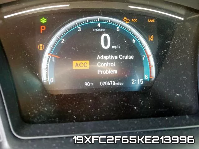 19XFC2F65KE213996 фото 9