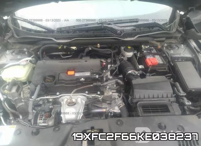 19XFC2F66KE038237 фото 2