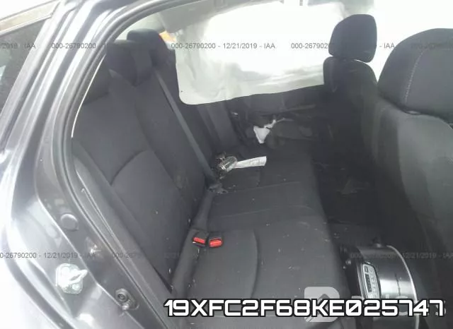 19XFC2F68KE025747 фото 9