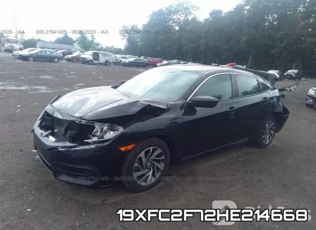 19XFC2F72HE214668 фото 3