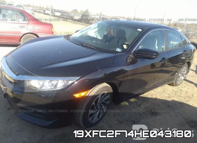 19XFC2F74HE043180 фото 3
