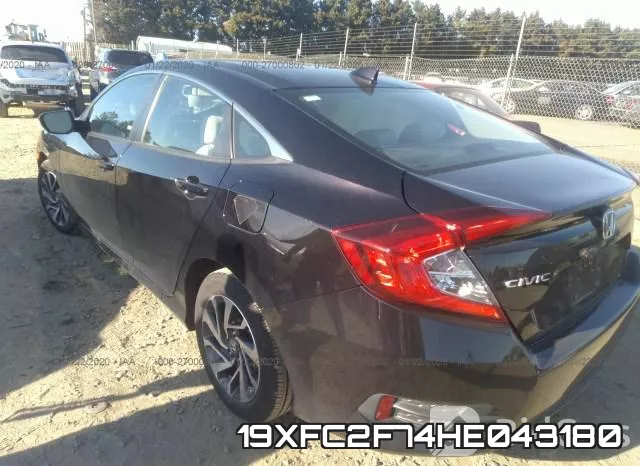 19XFC2F74HE043180 фото 4