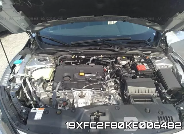 19XFC2F80KE006482 фото 2