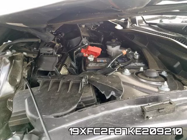 19XFC2F87KE209210 фото 8