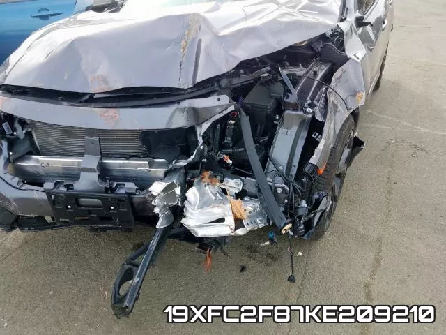 19XFC2F87KE209210 фото 10