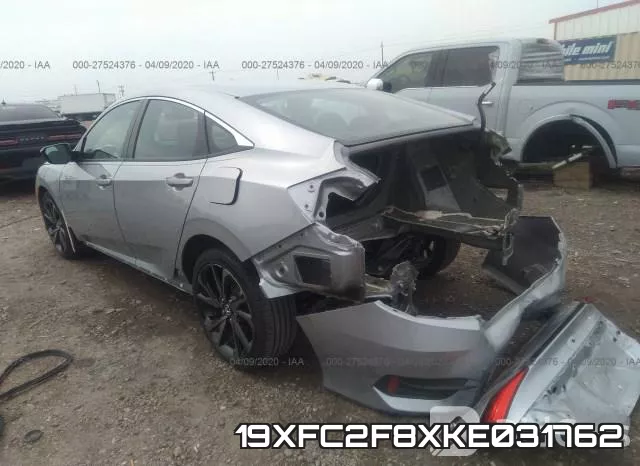 19XFC2F8XKE031762 фото 4