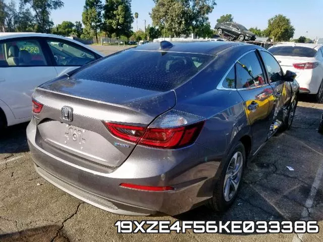 19XZE4F56KE033386 фото 5