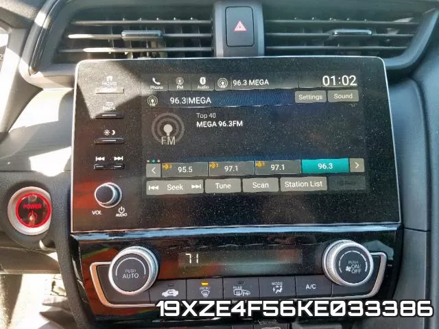 19XZE4F56KE033386 фото 10