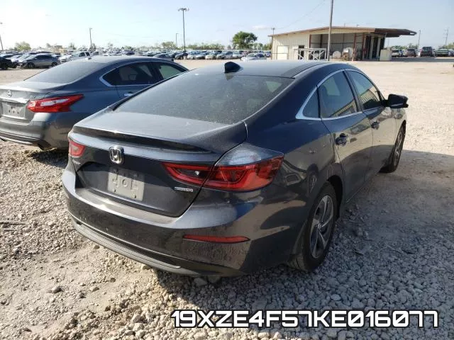 19XZE4F57KE016077 фото 5