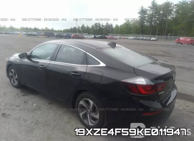 19XZE4F59KE011947 фото 4