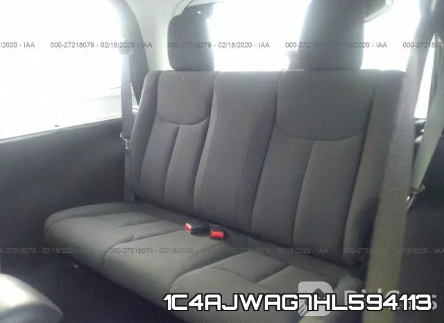 1C4AJWAG7HL594113 фото 9