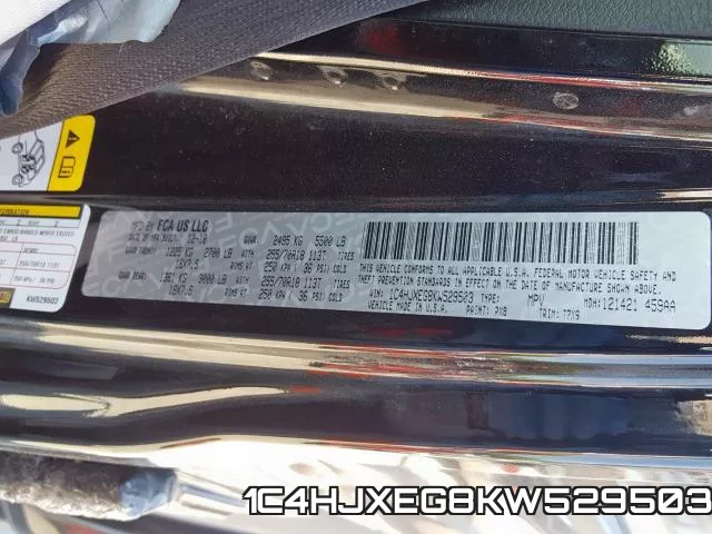 1C4HJXEG8KW529503 фото 2