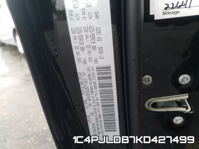 1C4PJLDB7KD427499 фото 2