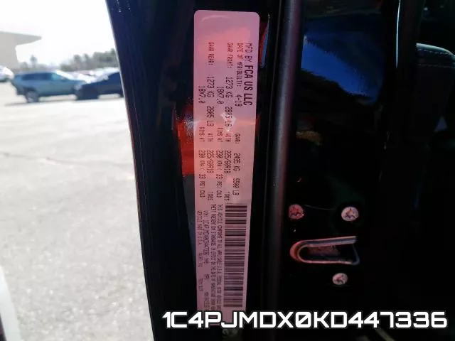 1C4PJMDX0KD447336 фото 2