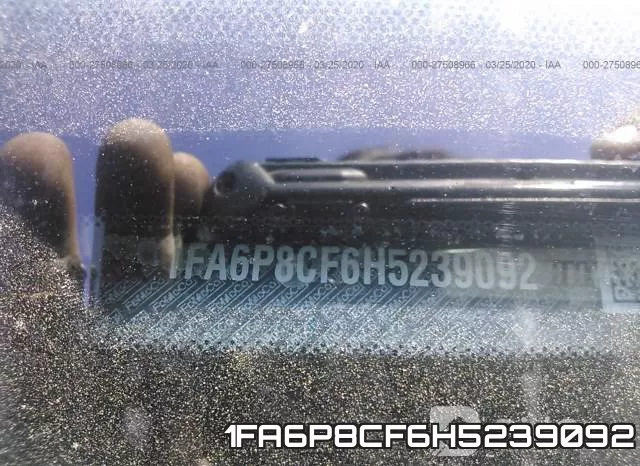 1FA6P8CF6H5239092 фото 10