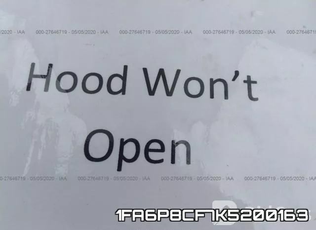 1FA6P8CF7K5200163 фото 2