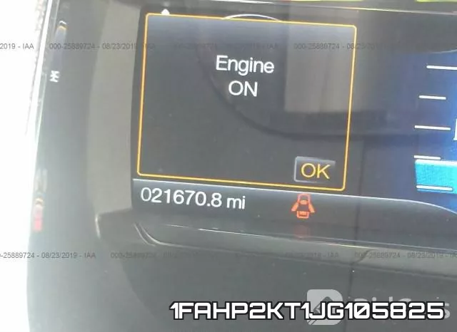1FAHP2KT1JG105825 фото 8