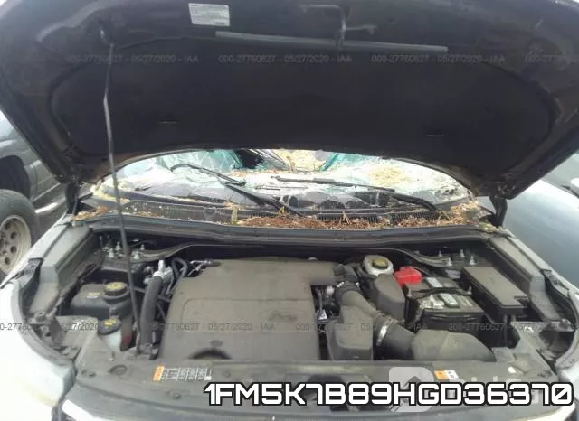 1FM5K7B89HGD36370 фото 2