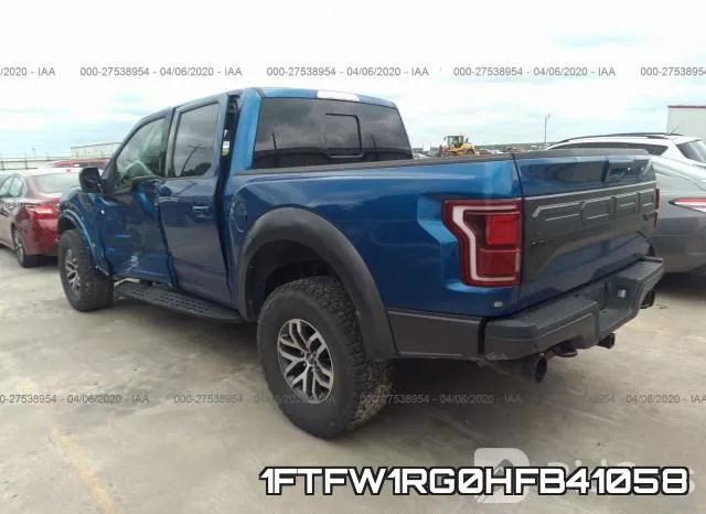 1FTFW1RG0HFB41058 фото 4