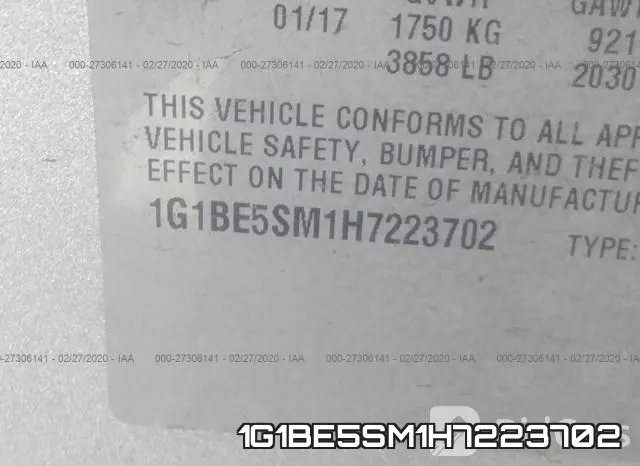 1G1BE5SM1H7223702 фото 10
