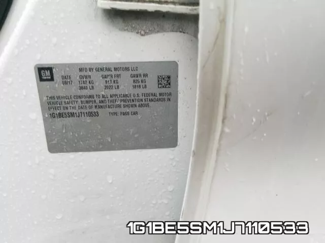 1G1BE5SM1J7110533 фото 2