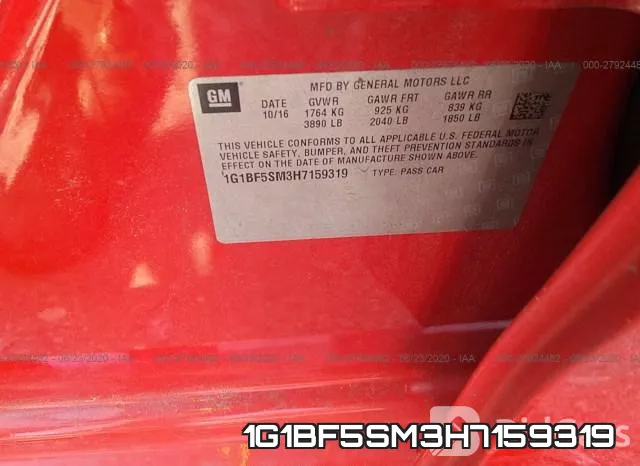 1G1BF5SM3H7159319 фото 10