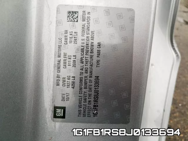 1G1FB1RS8J0133694 фото 2