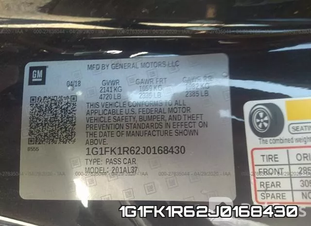 1G1FK1R62J0168430 фото 10
