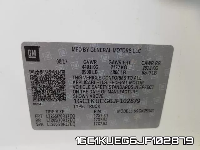 1GC1KUEG6JF102879 фото 2
