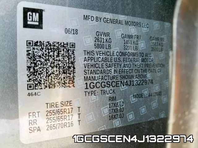 1GCGSCEN4J1322974 фото 2