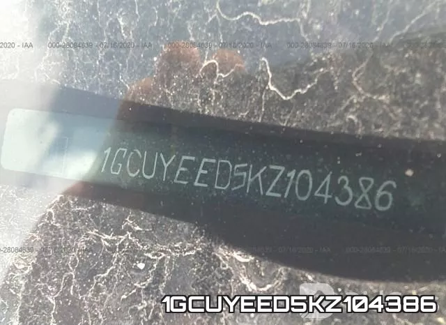 1GCUYEED5KZ104386 фото 10