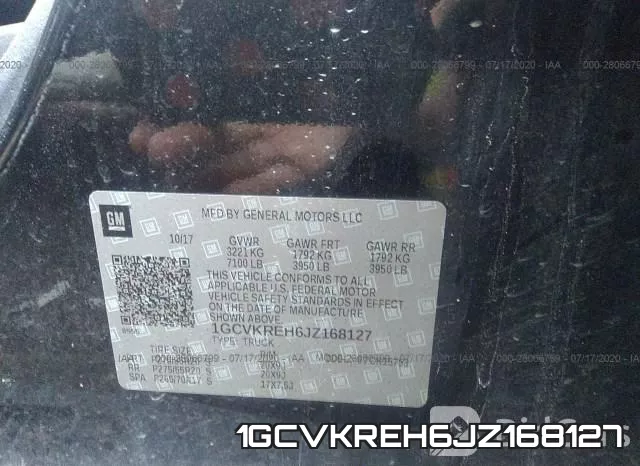 1GCVKREH6JZ168127 фото 10