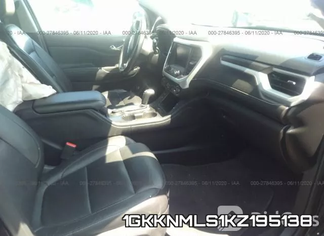 1GKKNMLS1KZ195138 фото 6
