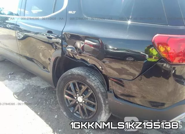 1GKKNMLS1KZ195138 фото 7