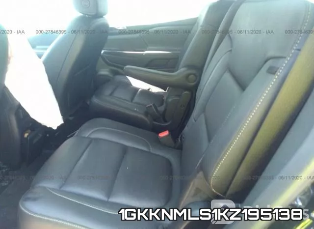 1GKKNMLS1KZ195138 фото 9