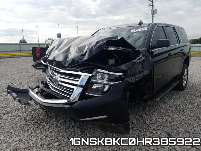 1GNSKBKC0HR385922 фото 3