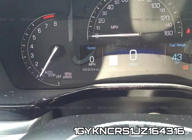 1GYKNCRS1JZ164316 фото 8