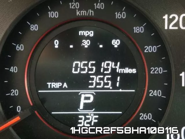 1HGCR2F58HA108116 фото 9