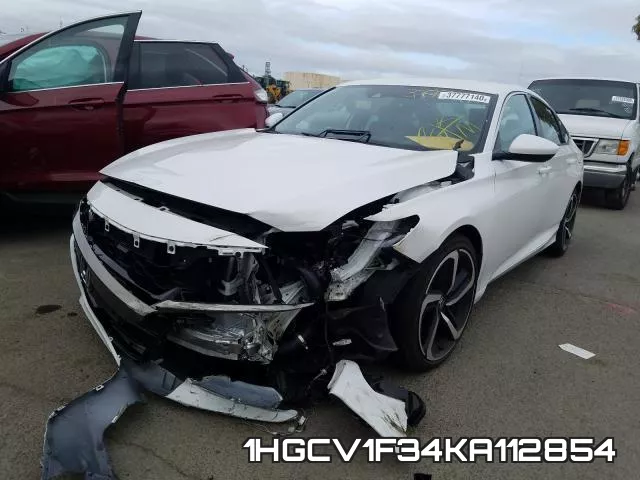 1HGCV1F34KA112854 фото 3