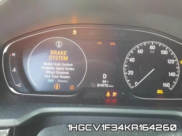 1HGCV1F34KA164260 фото 9