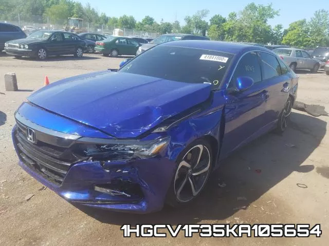 1HGCV1F35KA105654 фото 3